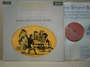 DECCA SXL 6087 AUS 1ST PRESS MOZART CLARINET QUINTET / DIVERTIMENTO VIENNA OCTET - Foto 1 di 1