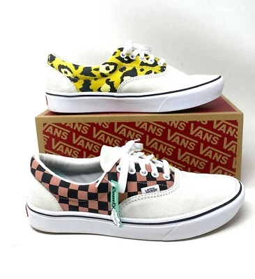 Женские замшевые леопардовые туфли VANS Comfycush Era размер 9,5 смешанные материалы VN0A3WM91PC - Изображение 1 из 4