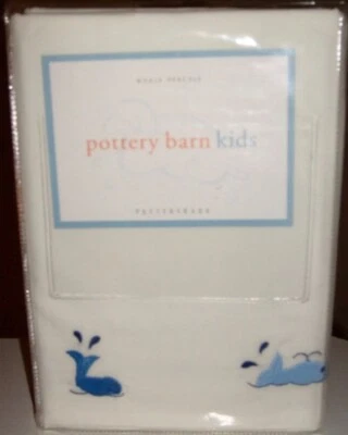 Pottery Barn Whale crib duvet - Image 1 of 3