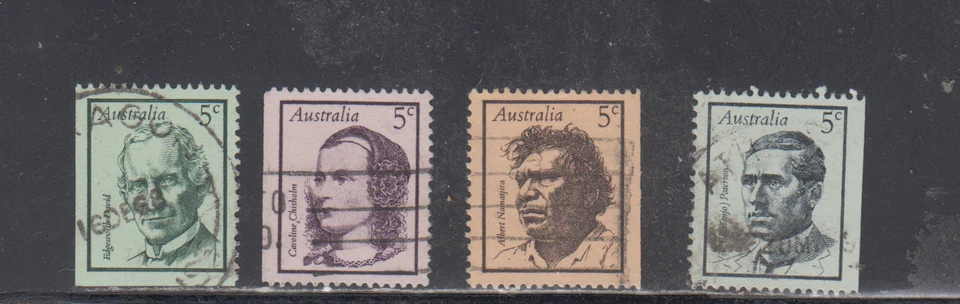 AUSTRALIA  : 1968 - USED - SCOTT # 446-9  CPLT. SET. - Image 1 of 1