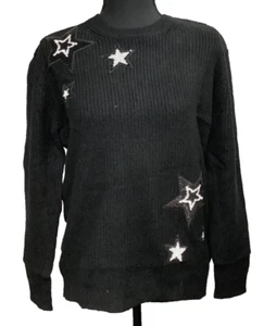 REBECCA MINKOFF BLACK SWEATER SIZE S (NEW) - Picture 1 of 4