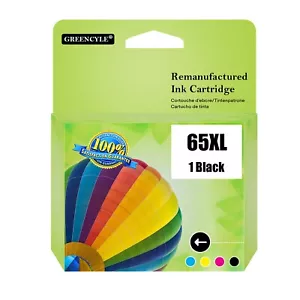 1 confezione inchiostro nero per HP 65 XL 65XL Deskjet 2600 2652 2636 2635 2640 2652 2655 2680 - Foto 1 di 10