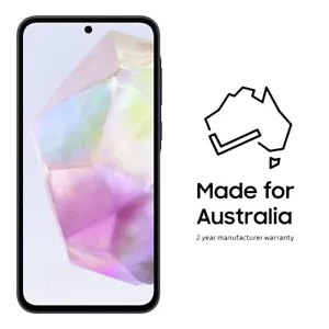 Samsung Galaxy A35 5G Navy (6.6'', 128GB/6GB, 50MP) Unlocked AUSSIE STOCK SEALED - Picture 1 of 10