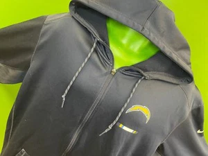 NFL Los Angeles Chargers Dri-Fit Blue Full-Zip Hoodie Men's 2X-Large - Picture 1 of 5
