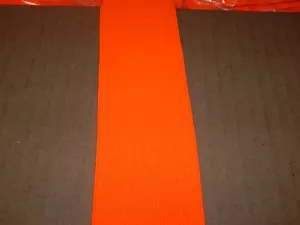 5 YARDS 2 ZOLL BREIT GESTRICKT ELASTISCH FARBE: LEUCHTEND ORANGE PN: 43HS - HERGESTELLT IN USA - Bild 1 von 3