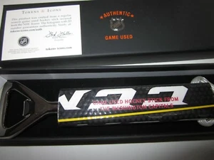 Tokens & Icons Game used hockey stick bottle opener Washington Capitals NHL COA - Picture 1 of 3