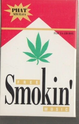 free smokin' music cassette promo new run dmc poor righteous teachers  - Image 1 of 2