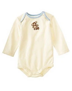 NWT 6 12 mos gymboree BRAND NEW BABY long sleeve MONKEY bodysuit 1pc top shirt - Picture 1 of 1