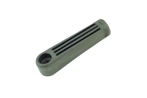 5 x Medium Rigid Plastic File Handles 90mm Length Rectangular Core M9223 - Picture 1 of 2
