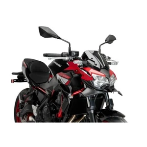 SPOILER ANTERIORE DOWNFORCE PUIG PER KAWASAKI Z650 2020 > 2023 NERO 21134J - Imagen 1 de 1
