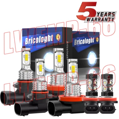 Faro LED + bombillas antiniebla para Honda CR-Z CRZ hatchback 2 puertas 2011-2016 Foto 1 de 4