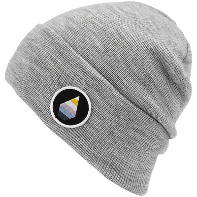 Volcom Hope Beanie Mütze Wintermütze Damen Strickmütze Feinstrick Hellgrau Grau - Bild 1 von 2