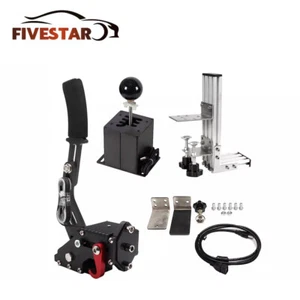 PC USB Simulator Shifter Handbrake w/ 6+R H Gear Shifter for G29 G27 G920 T300 - Picture 1 of 16