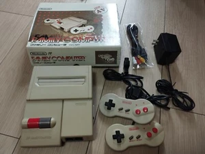 Nintendo New AV Famicom Console System HVC-101NES Japan Box in excellent!! - Picture 1 of 9