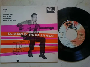 DJANGO REINHARDT September Song + 3 *1964 FRENCH 4Track 1st PRESS EP* - Imagen 1 de 2