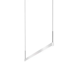 Sonneman Thin-Line™ Pendant Light in Bright Satin Aluminum - Picture 1 of 5