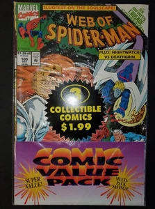 Comic Value 3-Pack Web of Spider-Man # 105 Spectacular Scarlet Spider # 02 HTF - Picture 1 of 9