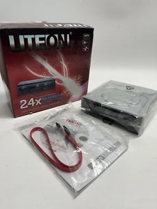 NOS Lite-On eHAU324-11 24x External SATA DVD/CD Smart-Erase-Burn Writer DVDRW - Picture 1 of 11