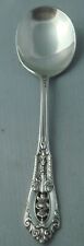 Wallace Rose Point Sterling Silver Cream Soup Spoon