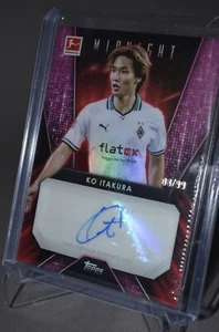 Ko Itakura / Topps Midnight 2024 Auto /99 Borussia Mönchengladbach - Bild 1 von 2
