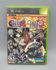 Original XBOX METAL SLUG 4 & 5 COMPLETE TESTED