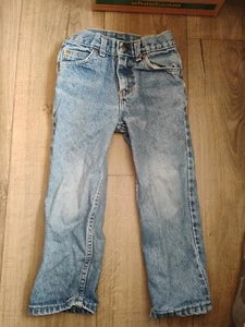 Vintage Cascade Denim Jeans Kids 5 Regular Made in the USA - Picture 1 of 5