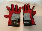 Stearns Watersport Waterski Wakeboard Gloves Large XL Red Black Grey