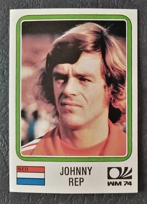 Panini Sticker 88 Johnny Rep Netherlands WM 1974 World Cup Story Sonric's - Bild 1 von 2