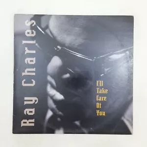 RAY CHARLES I'll Take Care of You PROA4425 Promo 12" Vinyl VG++ Cvr VG+nr++ 1990 - Picture 1 of 3