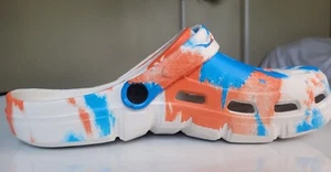 Rot & Blau Herren Clogs (Farbe US-Flagge!) leichtes Gewicht für Outdoor - Bild 1 von 10