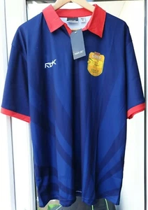 Reebok XXXX Gold English Team Beach Cricket Shirt Neu mit Etikett Größe M. Selten. - Bild 1 von 9