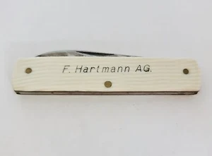 VINTAGE AUTHENTIC F. HARTMANN AG INTEL POCKET KNIFE - Picture 1 of 4