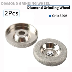 2 piezas muelas abrasivas de diamante de 50*10*8 mm amoladora circular piedra para amoladora angular - Imagen 1 de 6