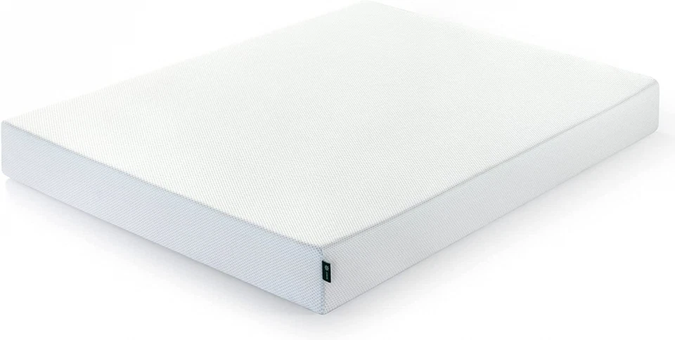 Zinus Cooling Green Tea 8" Gel Memory Foam Mattress - White, Full Size