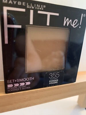 Maybelline Fit Me Matte Set and Smooth Pressed Face Powder Makeup Coconut 355 - Image 1 of 4