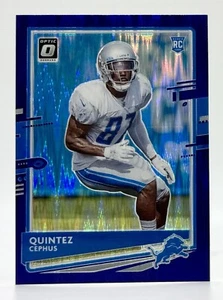 2020 Optic Purple Shock Prizm #130 Quintez Cephus RC Detroit Lions - Bild 1 von 2