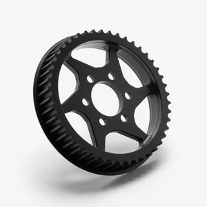 Motorcycle Jackshaft Belt Pulley 46T Black (VARP009) BNIB VARIATOR KIT SLIDERS - Picture 1 of 7