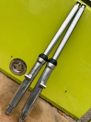 Patas de horquilla Harley Softail Dyna Wide Glide FXST FXDWG 1984-1999 Foto 1 de 4