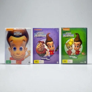 Jimmy Neutron Boy Genius: Complete Series 1-3 DVDs - Region 4, NTSC - New Sealed - Picture 1 of 24