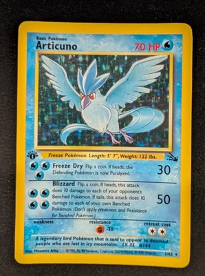Fossil | Articuno Holo #2/62 1st Edition Pokemon 1999 - Image 1 of 4