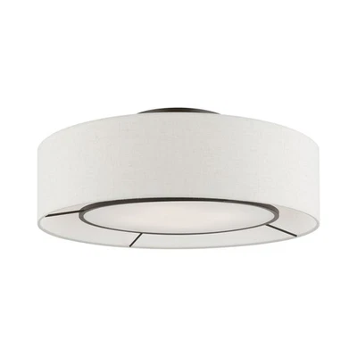 Used Livex Lighting 40144-92 Ellsworth - 4 Light Semi-Flush Mount In - Image 1 of 4