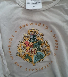 2x Harry Potter Body, Größe 62, Langarmbody, Hogwarts - Bild 1 von 2