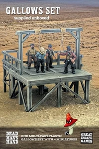 Galgen Set Dead Man's Hand Great Escape Games 28mm Scenery ohne OVP DMHP107 - Bild 1 von 5