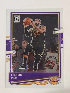 LEBRON JAMES 2020-21 Donruss Optic #13; Los Angeles Lakers - Picture 1 of 2