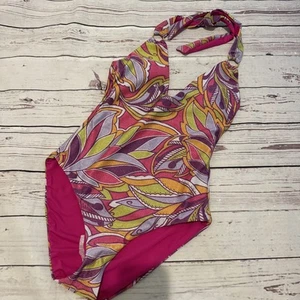 New without tags NWOT Becca  Psychelica Nina U Neck One Piece Bathing Suit Small - Picture 1 of 12