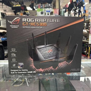 ASUS ROG Rapture WiFi Gaming Router GT-AC5300 - Tri Band Gigabit Wireless Rou... - Picture 1 of 4