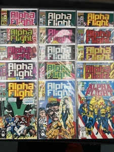 Lotto di 15 fumetti Marvel vintage assortiti Alps Flight (2) - Foto 1 di 16