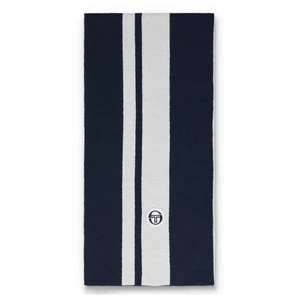 Sergio Tacchini Matchday 1259 Jacquard Schal gestreift - Navy/Gardenia - Bild 1 von 4