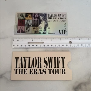 Taylor Swift The Eras Tour Souvenir VIP Ticket with Envelope VIP Exclusive - Picture 1 of 5