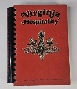 Virginia Hospitality Cookbook Junior Richmond VA Appetizers Seafood Southern - Imagen 1 de 5